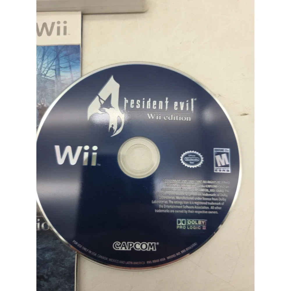 Resident Evil 4 - Wii Edition - Nintendo  Wii Game Cib